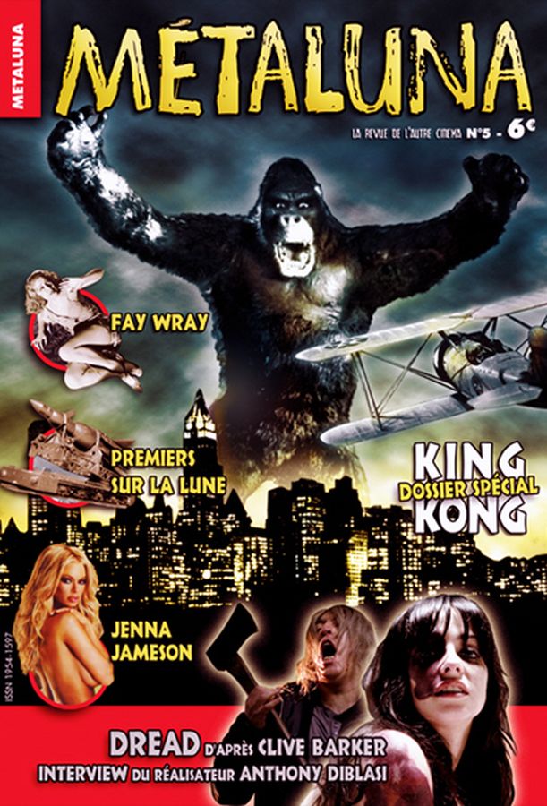 METALUNA magazine side cover Issue 5 Summer/September 2009
