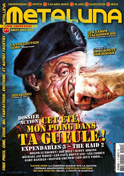 METALUNA magazine side cover Issue 9 July/August 2014