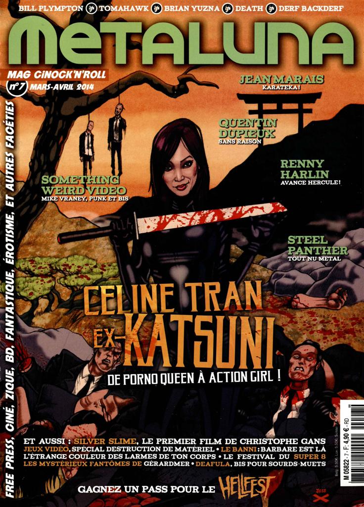 METALUNA magazine side cover Issue 7 March/April 2014