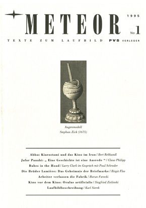 METEOR magazine side cover Issue 1  1995