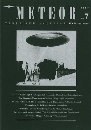 METEOR magazine side cover Issue 7  1997