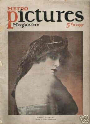 METRO PICTURES MAGAZINE magazine side cover Issue 8  1916