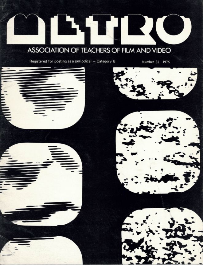METRO magazine side cover Issue 31   1975