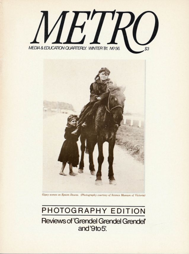 METRO magazine side cover Issue 56   1981