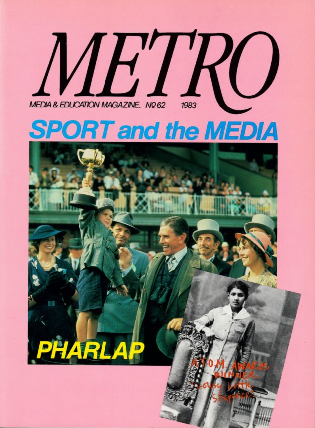 METRO magazine side cover Issue 62   1983