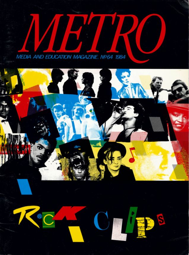 METRO magazine side cover Issue 64   1984