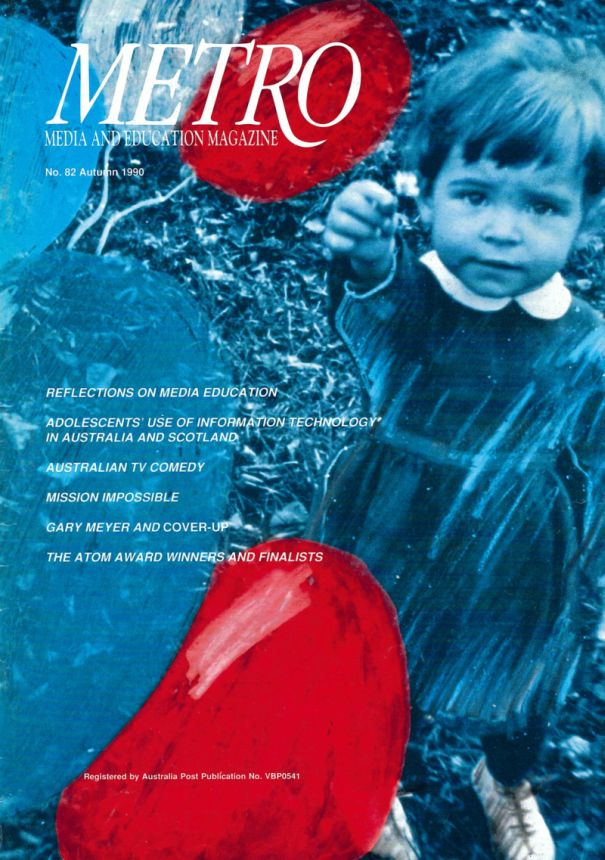 METRO magazine side cover Issue 82   1990