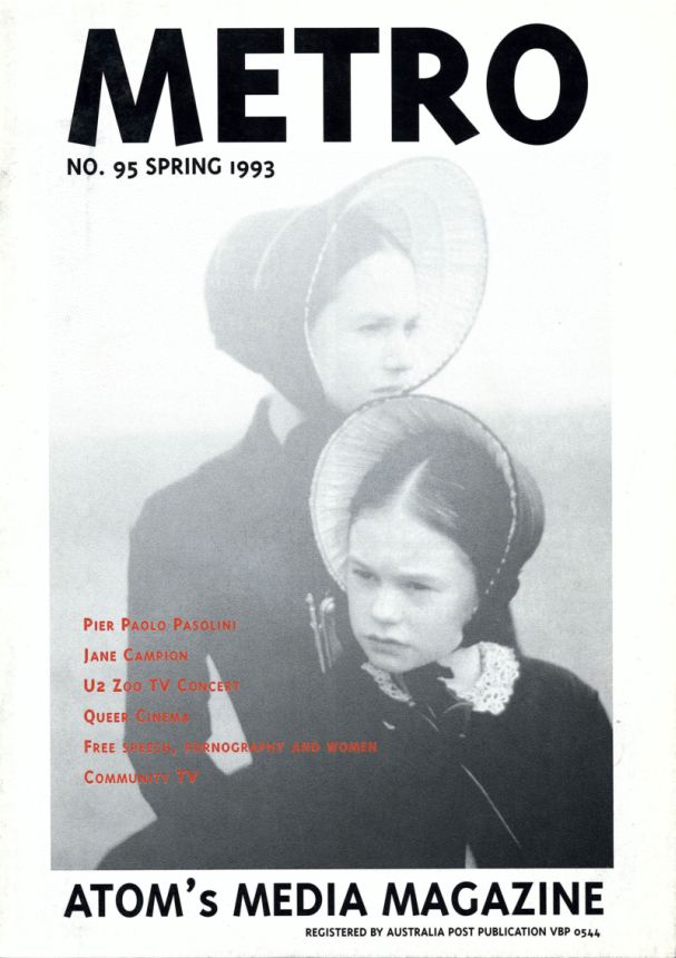 METRO magazine side cover Issue 95   1993