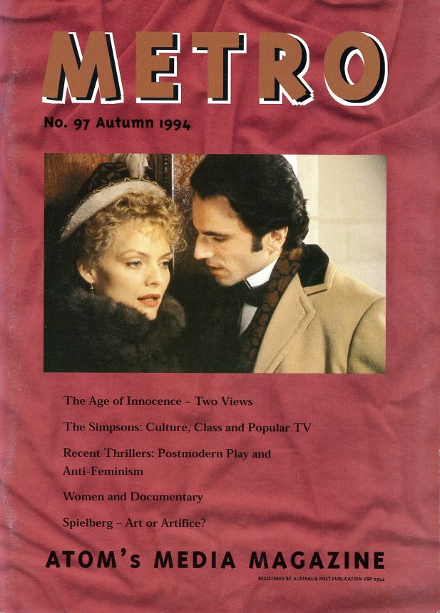 METRO magazine side cover Issue 97   1994