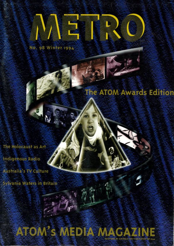 METRO magazine side cover Issue 98   1994