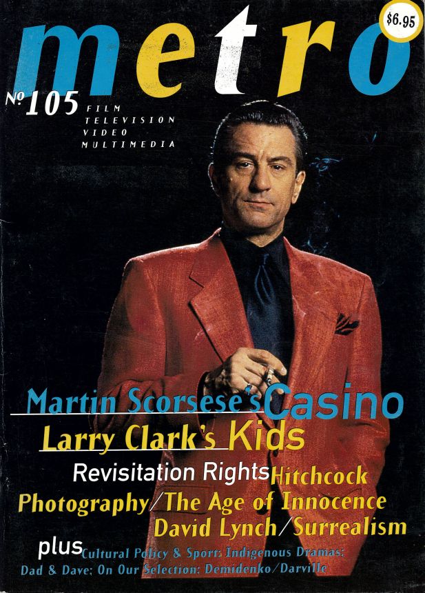 METRO magazine side cover Issue 105   1996