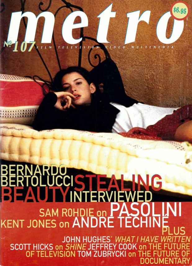 METRO magazine side cover Issue 107   1996
