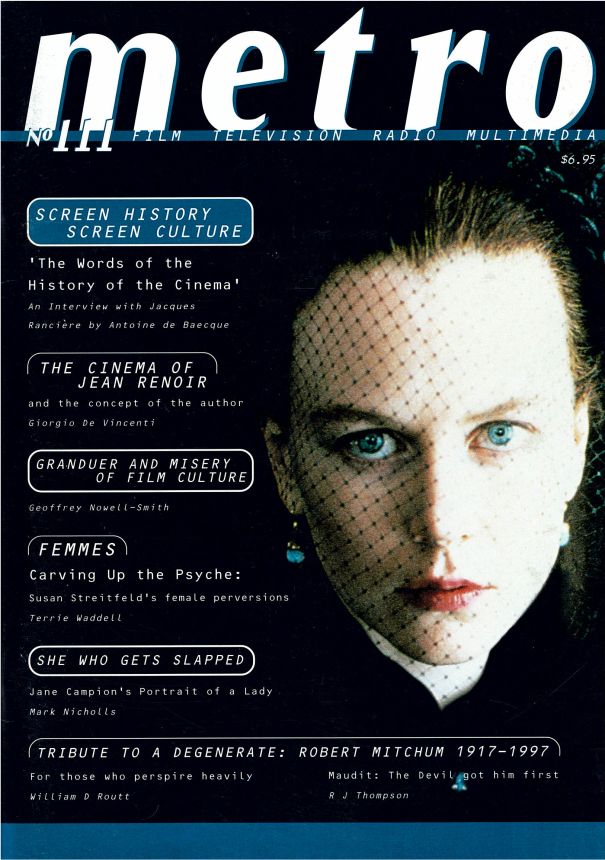 METRO magazine side cover Issue 111   1997