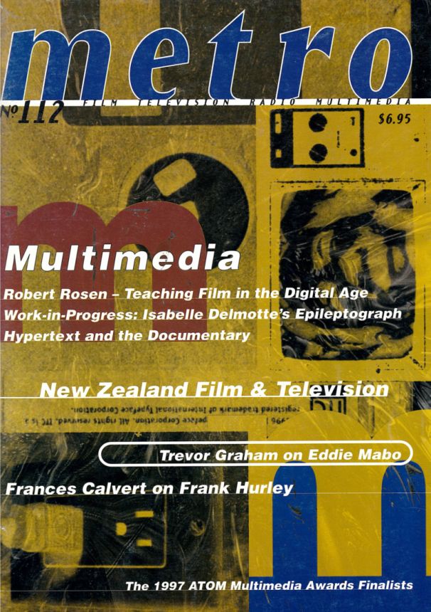 METRO magazine side cover Issue 112   1997