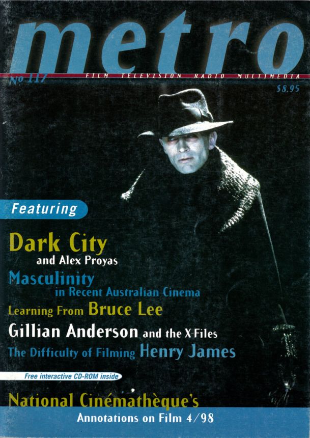 METRO magazine side cover Issue 117   1998