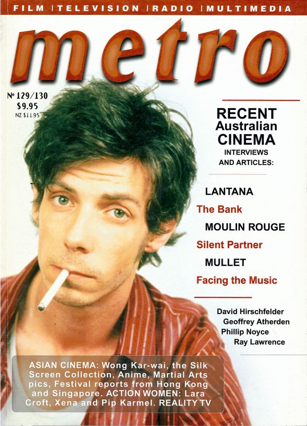 METRO magazine side cover Issue 129-30   2001
