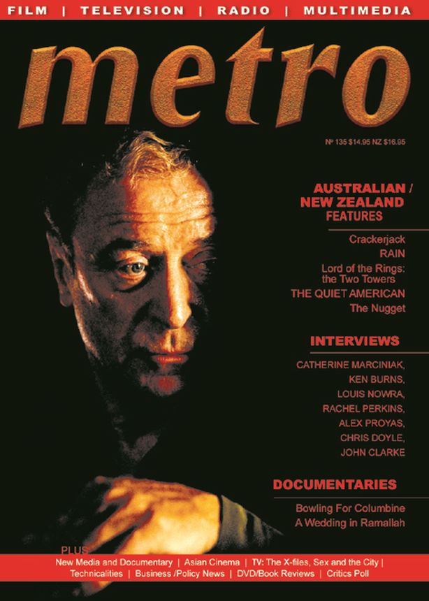 METRO magazine side cover Issue 135   2002