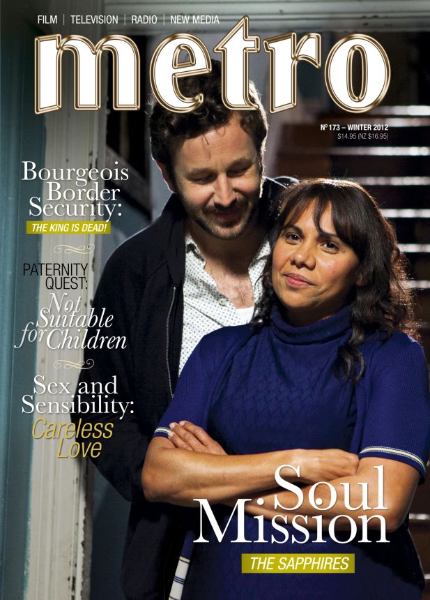 METRO magazine side cover Issue 173 Winter 2012