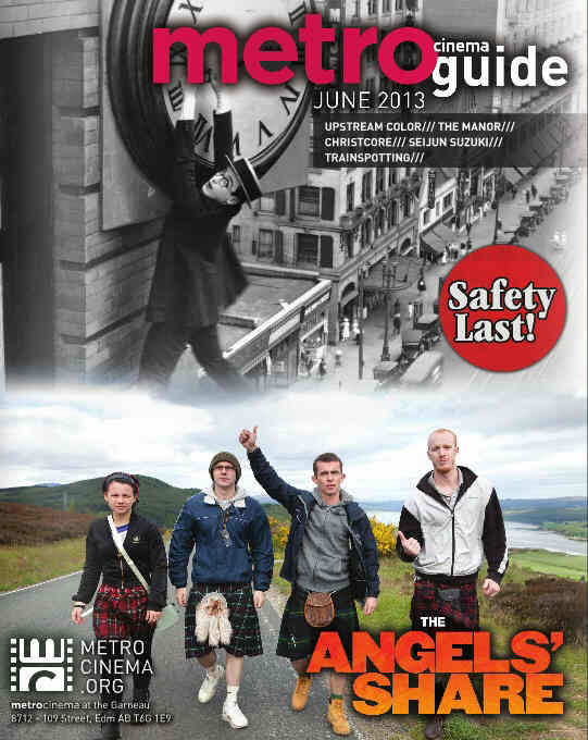 METRO CINEMA GUIDE magazine side cover June 2013