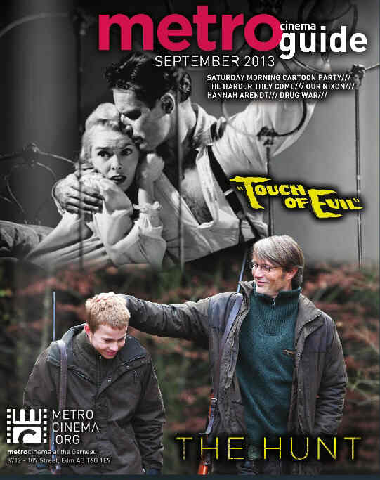 METRO CINEMA GUIDE magazine side cover September 2013