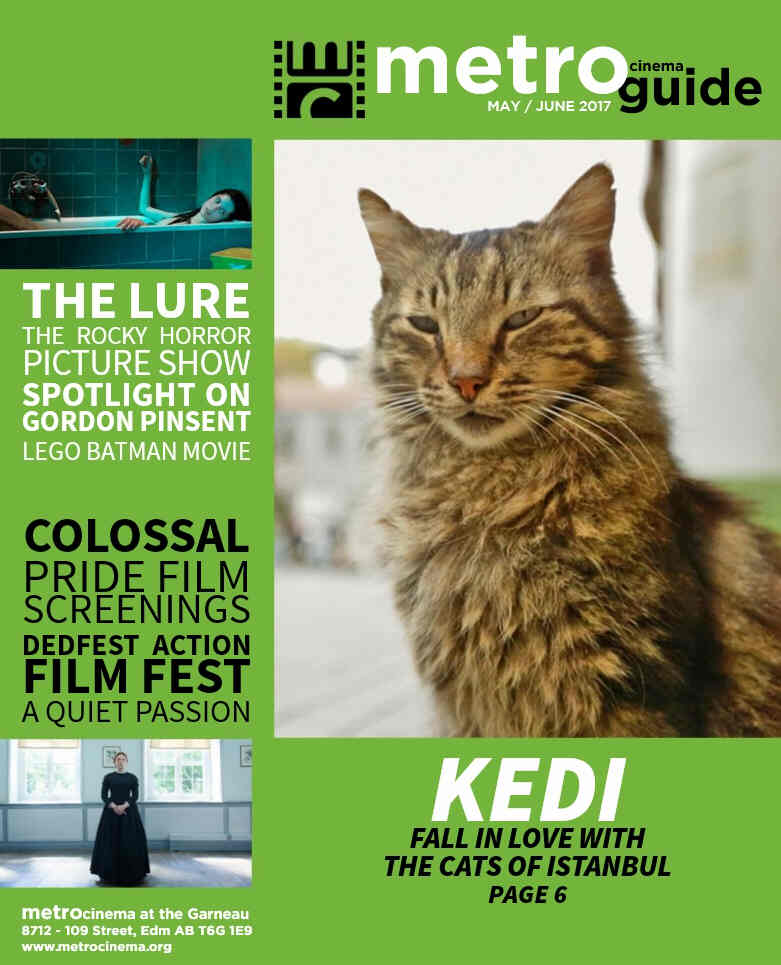 METRO CINEMA GUIDE magazine side cover May/June 2017