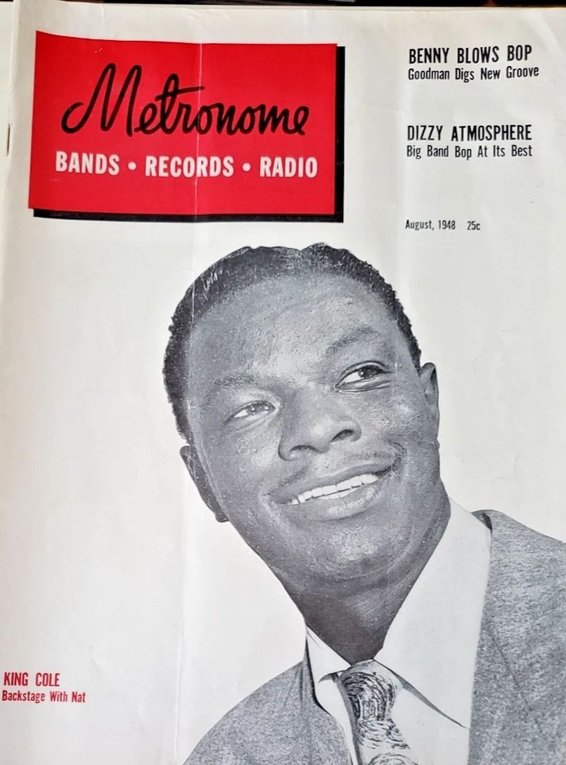 METRONOME magazine side cover  August 1948