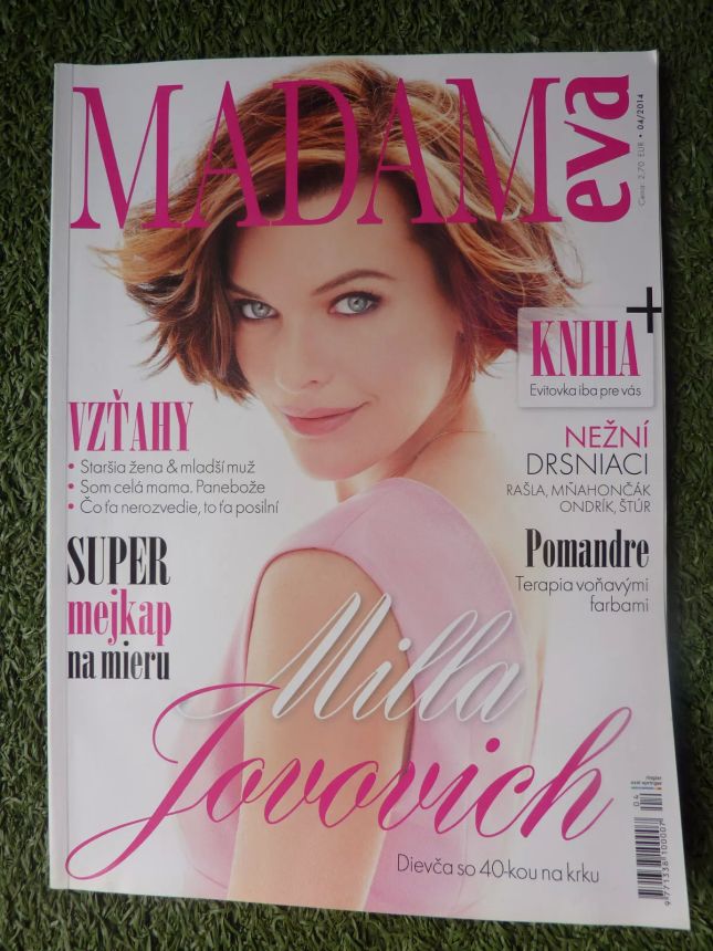MADAM EVA magazine side cover  April 2014