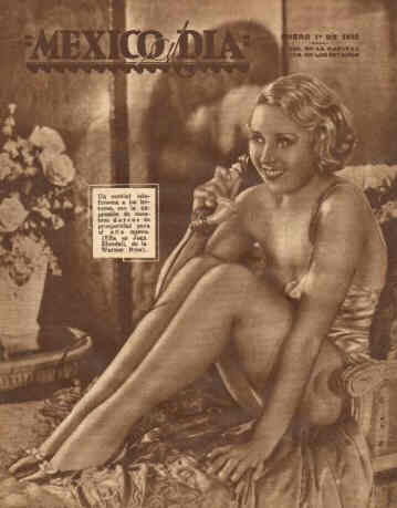 MEXICO AL DIA magazine side cover 1 January 1932