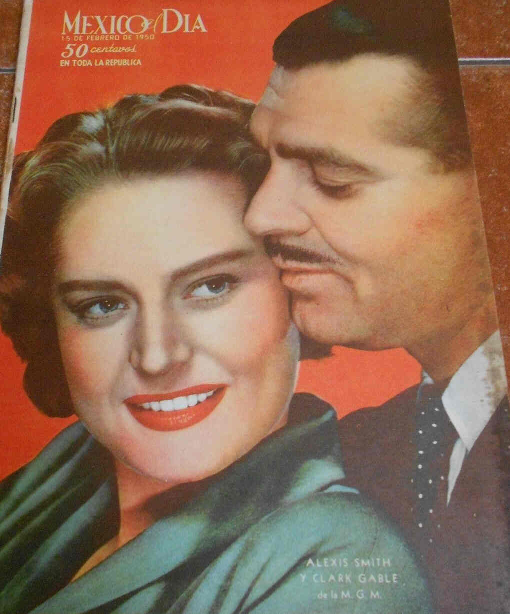 MEXICO AL DIA magazine side cover 15 February 1950