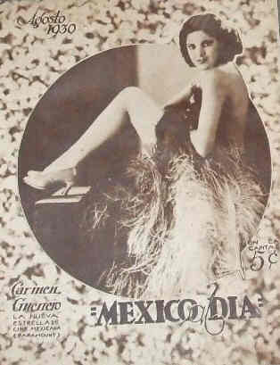 MEXICO AL DIA magazine side cover August 1930