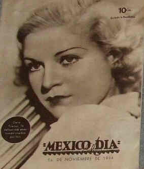 MEXICO AL DIA magazine side cover 1 November 1934