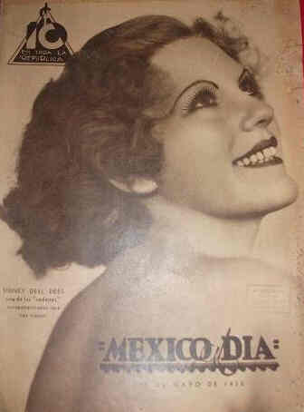 MEXICO AL DIA magazine side cover 15 May 1936