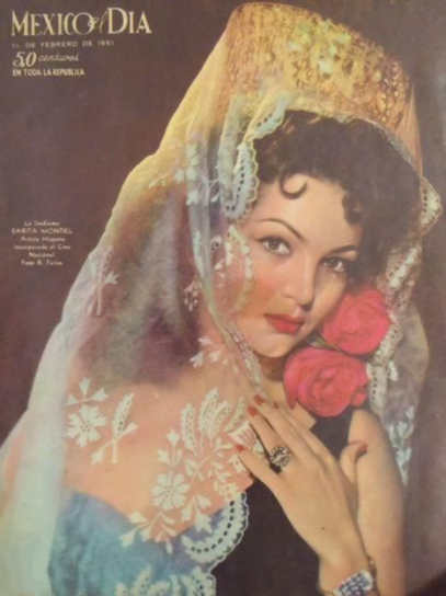 MEXICO AL DIA magazine side cover  February 1951