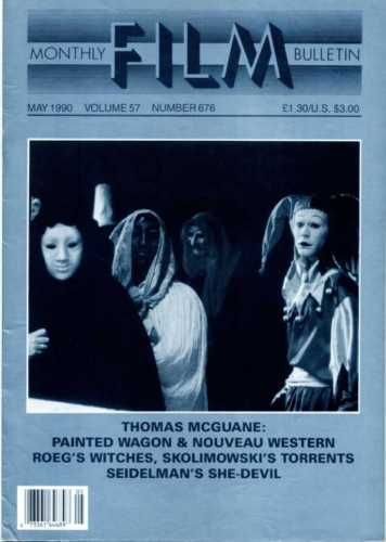 MONTHLY FILM BULLETIN magazine side cover Issue 676 May 1990
