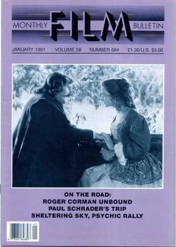 MONTHLY FILM BULLETIN magazine side cover Issue 684 January 1991
