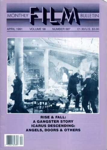 MONTHLY FILM BULLETIN magazine side cover Issue 687 April 1991