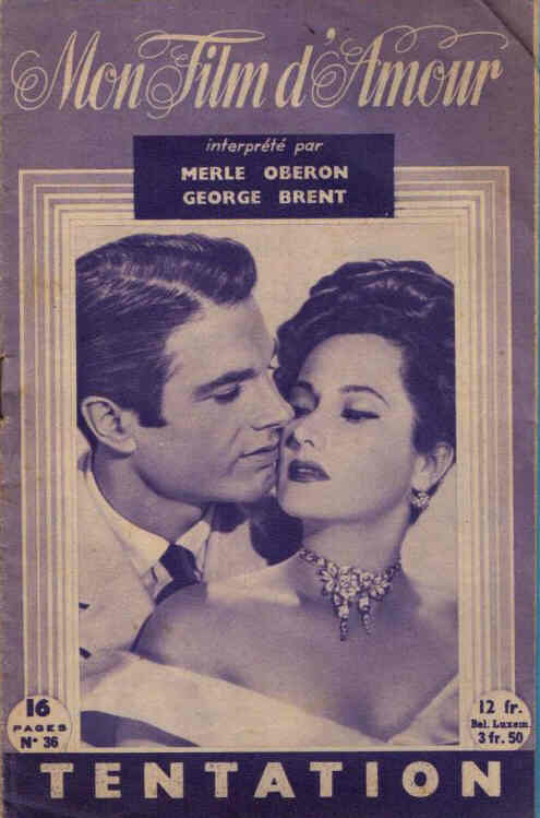 MON FILM D AMOUR magazine side cover Issue 36   