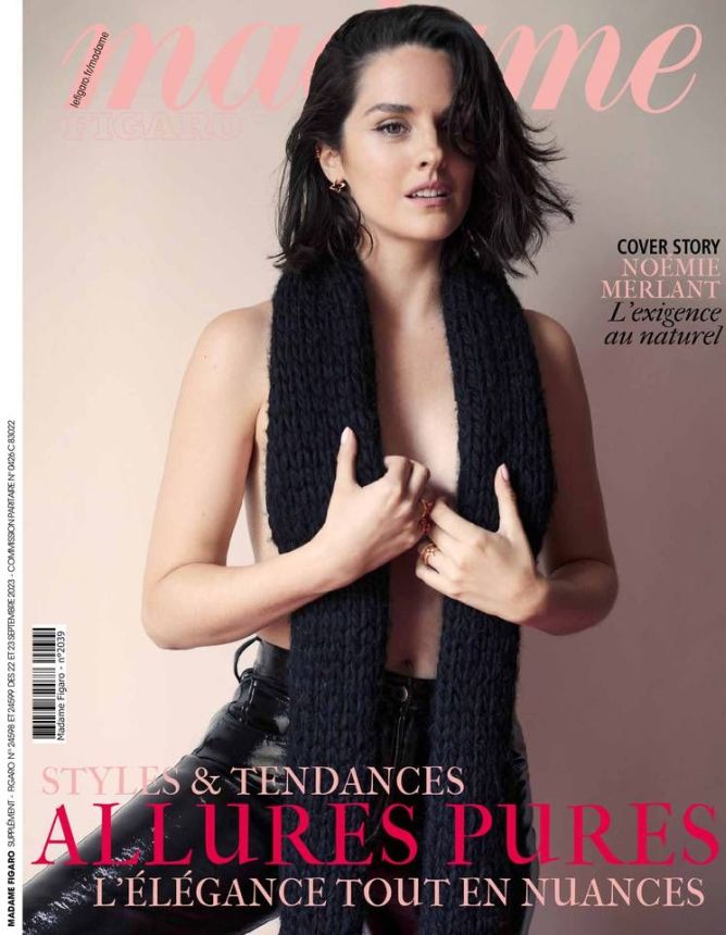 MADAME FIGARO FRANCE magazine side cover 22 September 2023