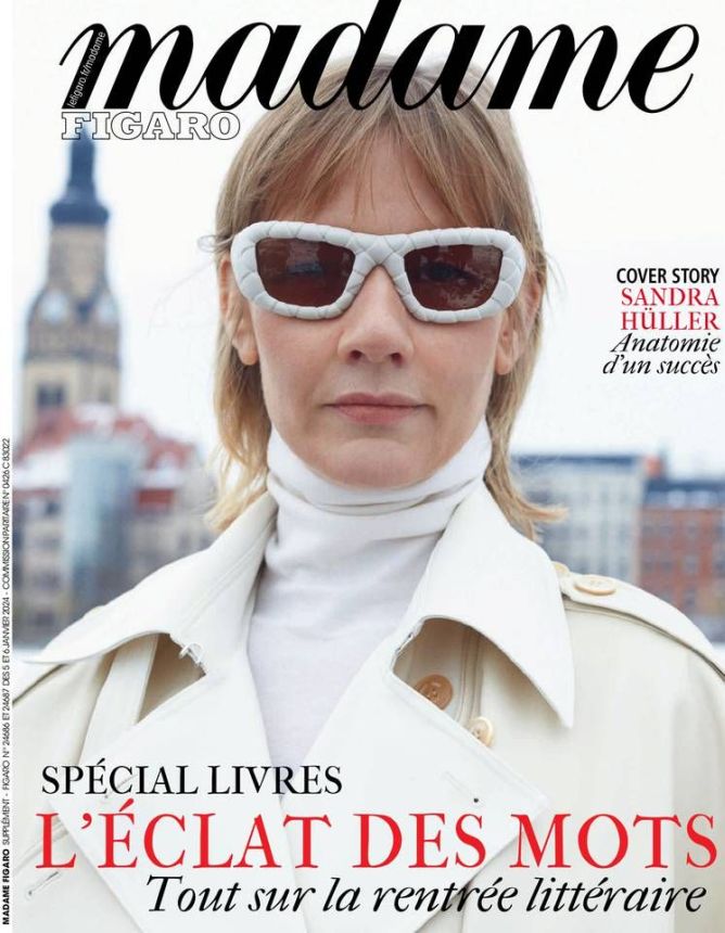 MADAME FIGARO FRANCE magazine side cover 5 January 2024
