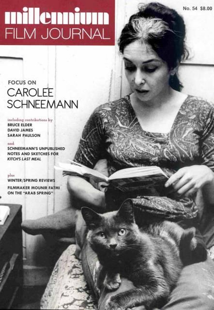 MILLENNIUM FILM JOURNAL magazine side cover Issue 54 Fall 2011