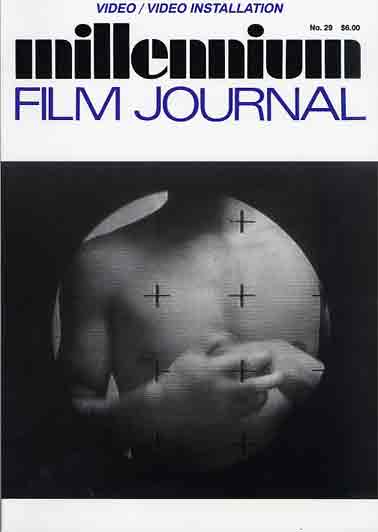 MILLENNIUM FILM JOURNAL magazine side cover Issue 29  1996