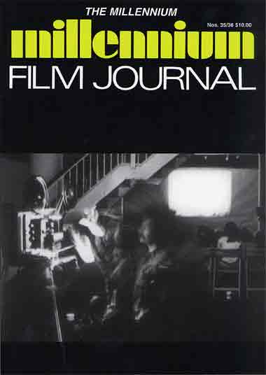 MILLENNIUM FILM JOURNAL magazine side cover Issue 35 /36 2000