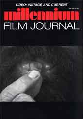 MILLENNIUM FILM JOURNAL magazine side cover Issue 42  2004