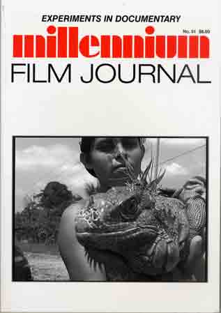 MILLENNIUM FILM JOURNAL magazine side cover Issue 51 September/October/November 2009