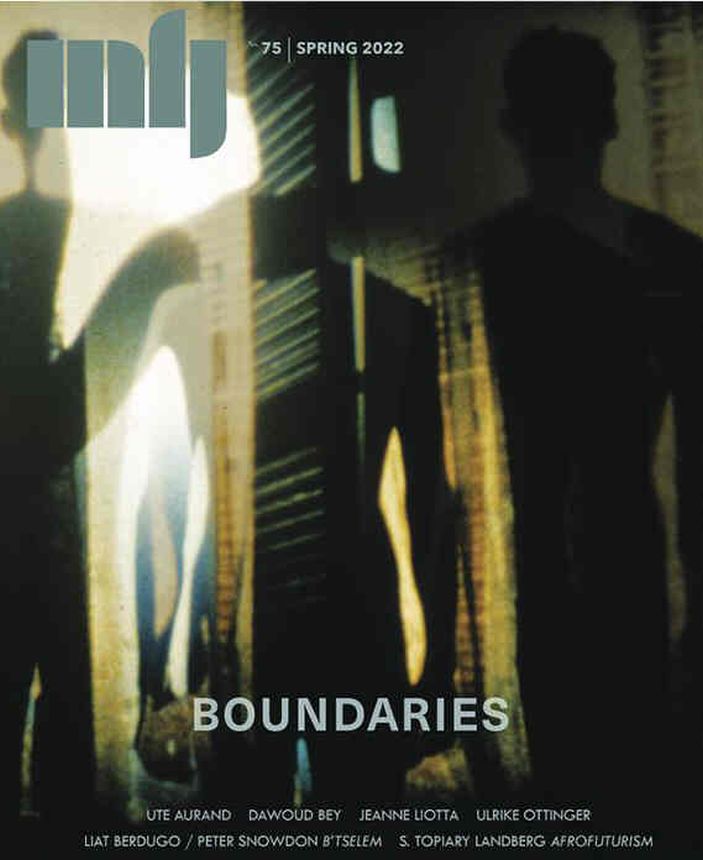MILLENNIUM FILM JOURNAL magazine side cover Issue 75 Spring 2022