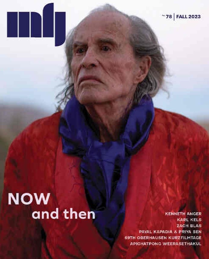MILLENNIUM FILM JOURNAL magazine side cover Issue 78 Fall 2023