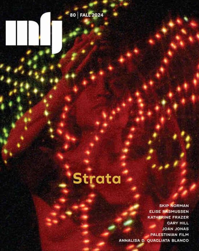 MILLENNIUM FILM JOURNAL magazine side cover Issue 80 Fall 2024