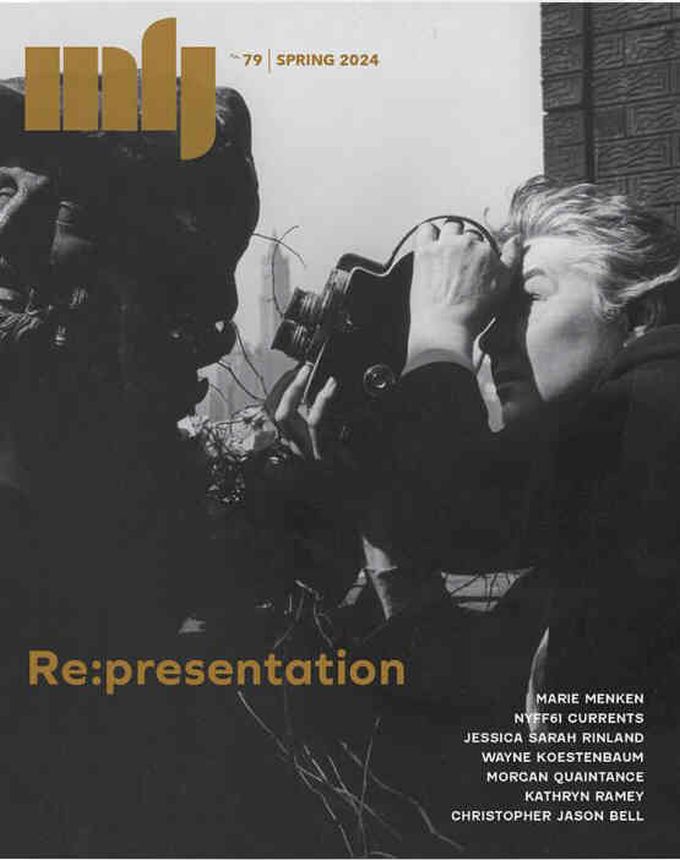 MILLENNIUM FILM JOURNAL magazine side cover Issue 79 Spring 2024