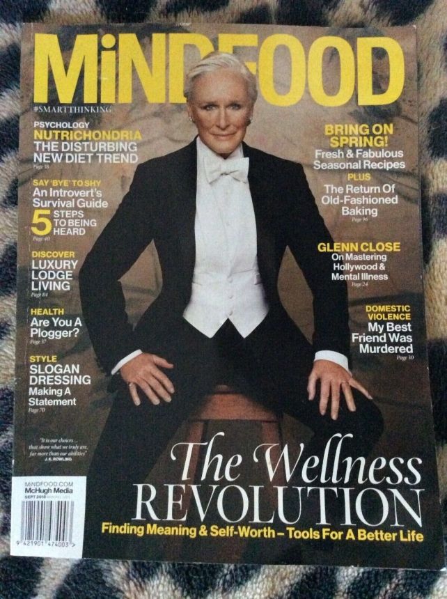 MINDFOOD magazine side cover  September 2018