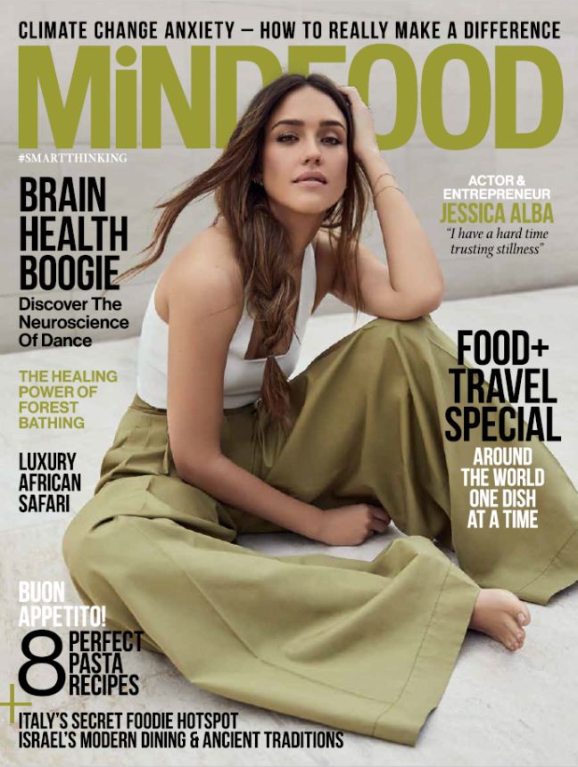 MINDFOOD magazine side cover  July 2019